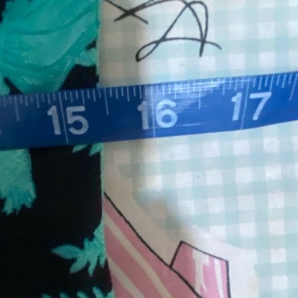 Vintage 80’s petite jazz ladies dress midi button front puff sleeve size 8 USA - Picture 12 of 15